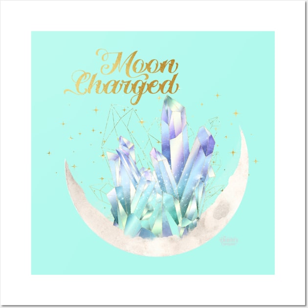 The Oddities Emporium Collection: Moon Charged Wall Art by KimbraSwain